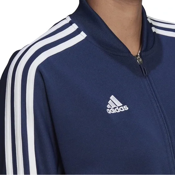 NEW! ADIDAS track jacket blue white S - Picture 11 of 11
